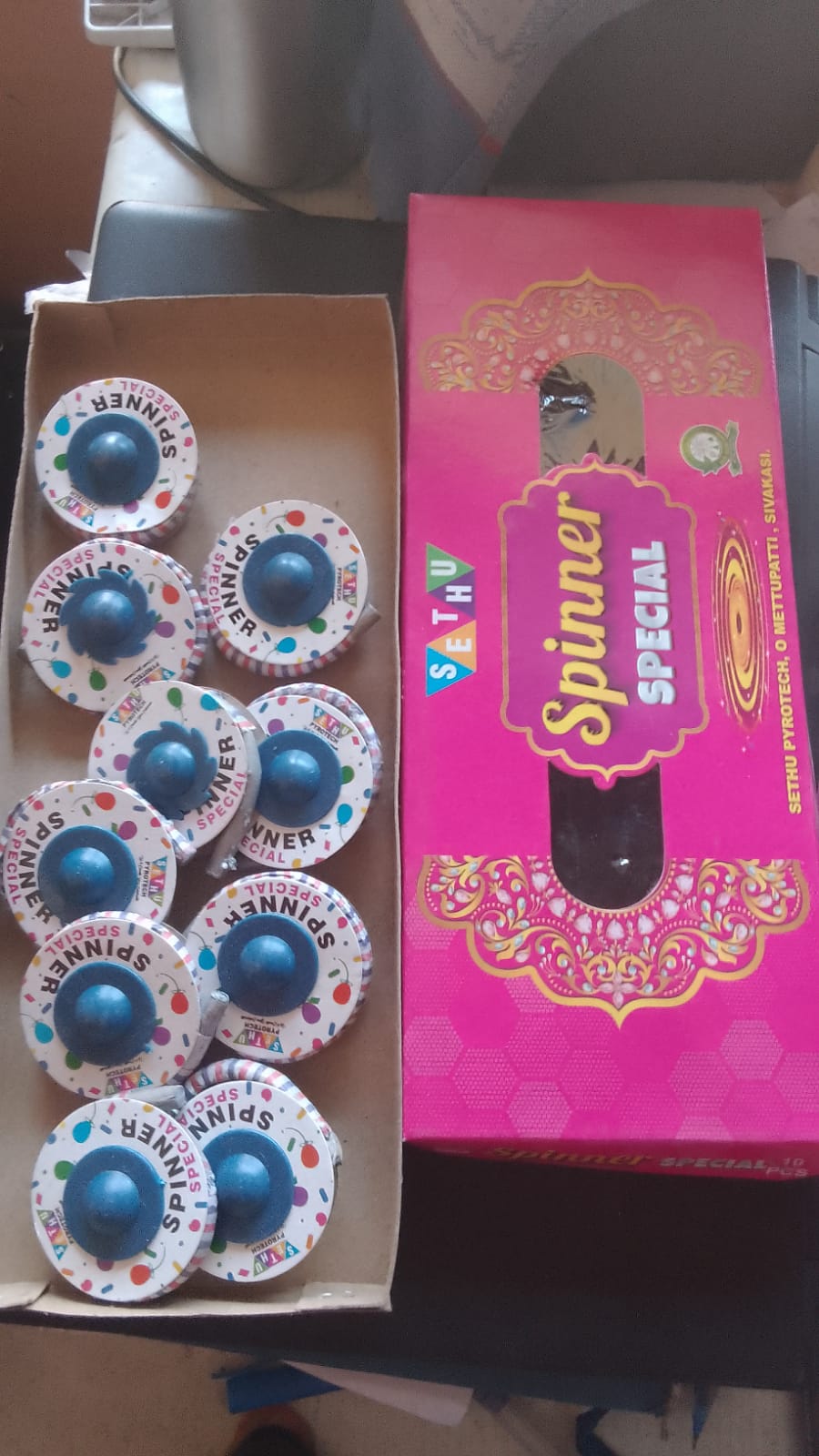 Krish Crackers Chakkar Plastic Spinner Special